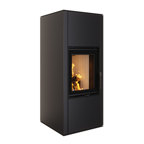 Fireplace stove SAVEN Vatra 40x50. Photo 3D