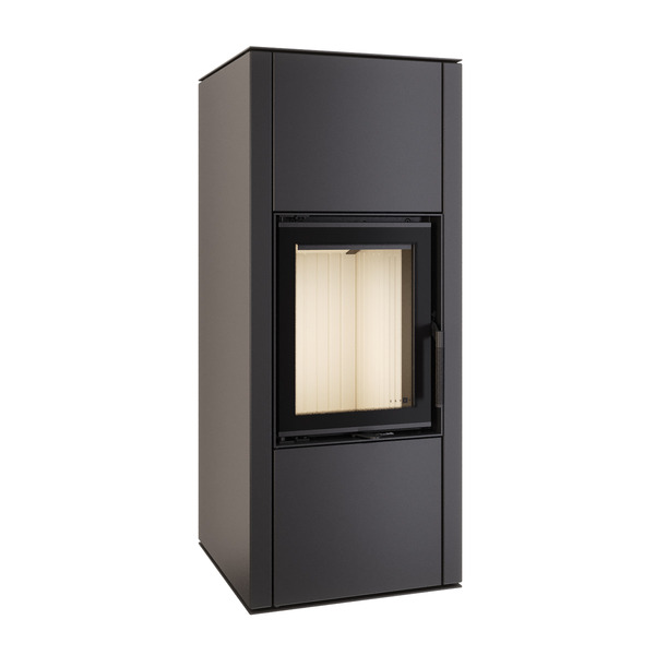 Fireplace stove SAVEN Vatra 40x50. Photo 3D