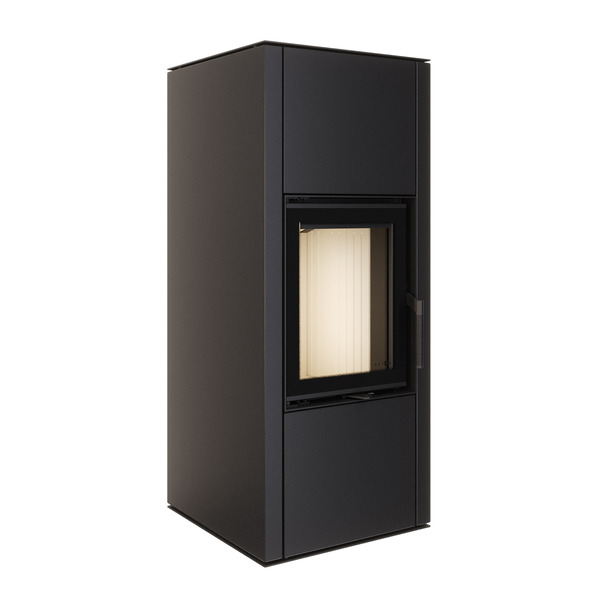 Fireplace stove SAVEN Vatra 40x50. Photo 3D