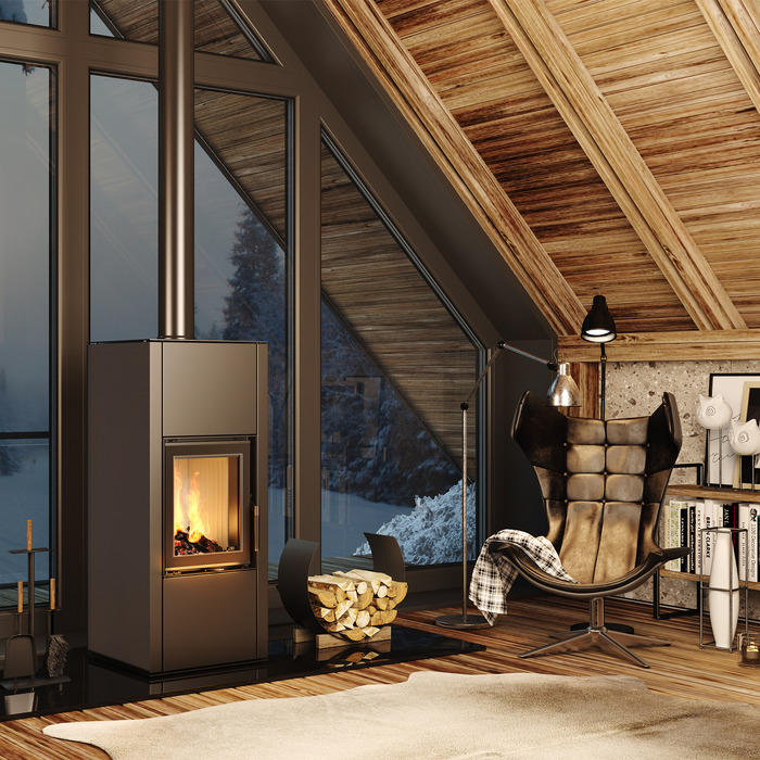 Fireplace stove SAVEN Vatra 40x50. Photo 2