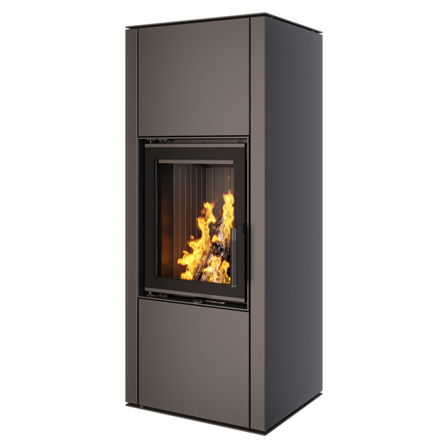 Piec wolnostojący SAVEN Vatra 40x50 Black. Zdjęcia 2