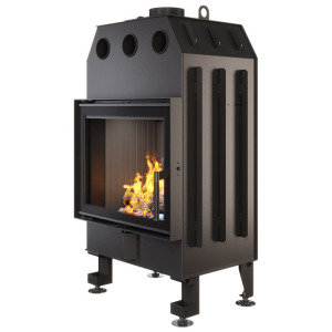Fireplace insert SAVEN Energy 60x50 Black (14,5 kW) ECO. Photo 3