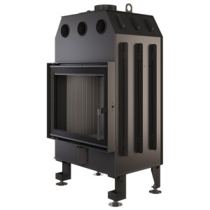 Fireplace insert SAVEN Energy 60x50 Black (14,5 kW) ECO. Photo 4