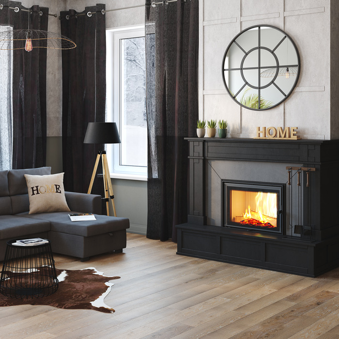 Fireplace insert SAVEN Energy 70x50 (15,1kW) ECO. Photo 11