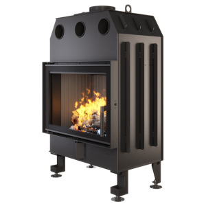 Fireplace insert SAVEN Energy 70x50 Black (15,1 kW) ECO. Photo 2