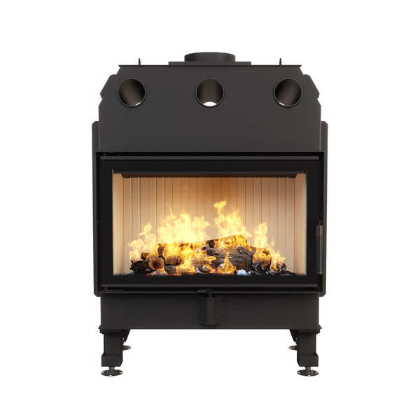 Fireplace insert SAVEN Energy 80x50 (17,0 kW) ECO. Photo 3D