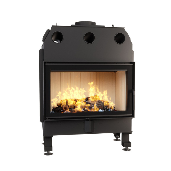 Fireplace insert SAVEN Energy 80x50 (17,0 kW) ECO. Photo 3D