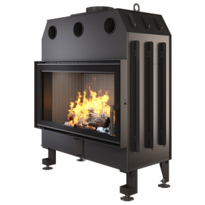 Fireplace insert SAVEN Energy 90x50 Black (19,0 kW) ECO. Photo 3