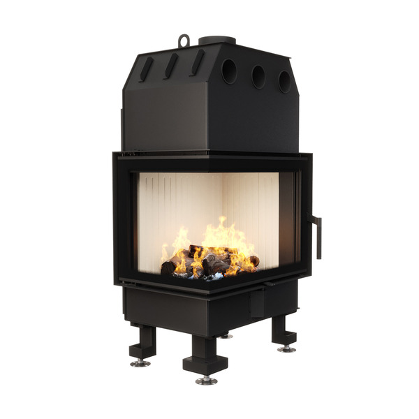 Fireplace insert SAVEN Energy 65x50x47L (14,5 kW) ECO. Photo 3D