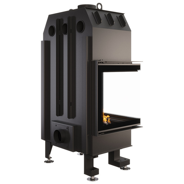 Fireplace insert SAVEN Energy 65x50x47L Black (14,5 kW) ECO. Photo 4