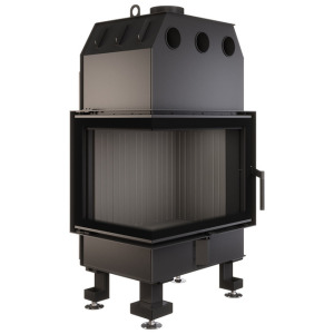 Fireplace insert SAVEN Energy 65x50x47L Black (14,5 kW) ECO. Photo 7