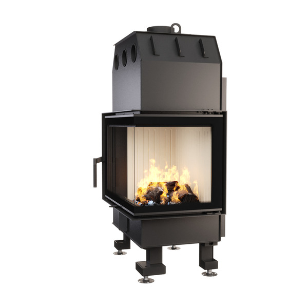 Fireplace insert SAVEN Energy 65x50x47R (14,5 kW) ECO. Photo 3D