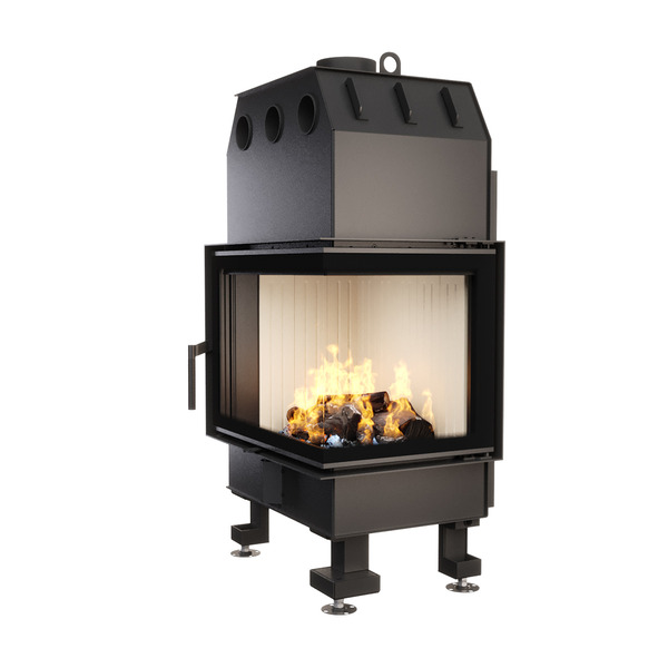 Fireplace insert SAVEN Energy 65x50x47R (14,5 kW) ECO. Photo 3D