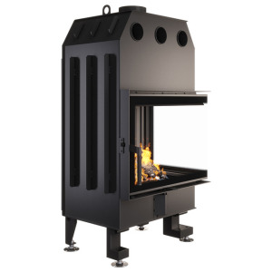 Fireplace insert SAVEN Energy 65x50x47R Black (14,5 kW) ECO. Photo 3