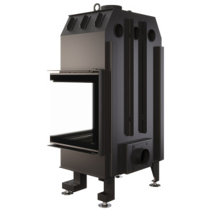 Fireplace insert SAVEN Energy 65x50x47R Black (14,5 kW) ECO. Photo 8