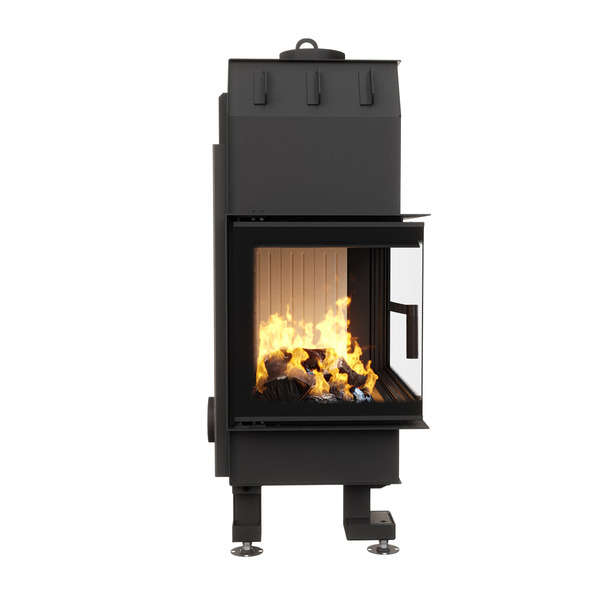 Fireplace insert SAVEN Energy 75x50x47L (15,1kW) ECO. Photo 3D