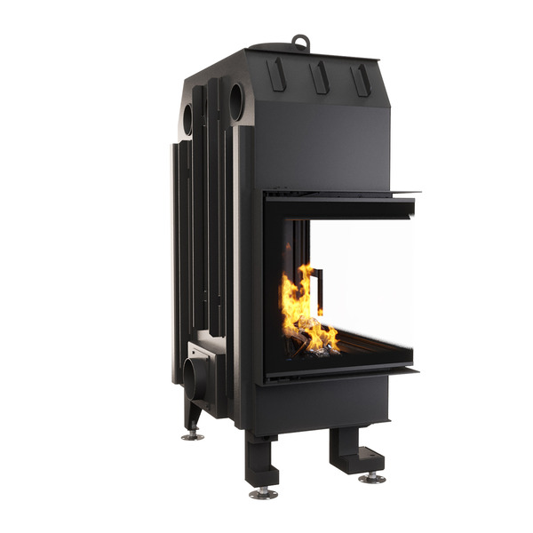Fireplace insert SAVEN Energy 75x50x47L (15,1kW) ECO. Photo 3D