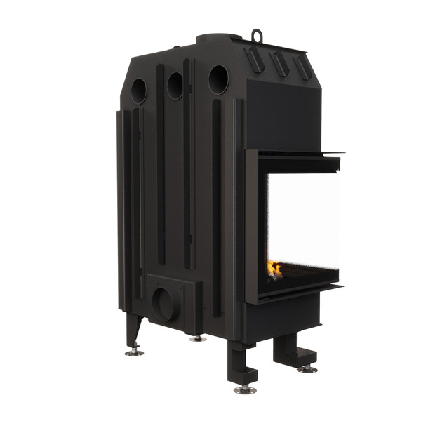 Fireplace insert SAVEN Energy 75x50x47L (15,1kW) ECO. Photo 3D