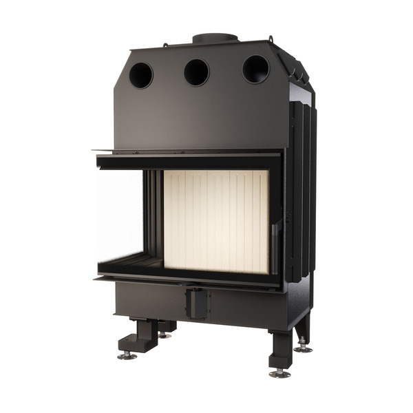 Fireplace insert SAVEN Energy 75x50x47L (15,1kW) ECO. Photo 3D