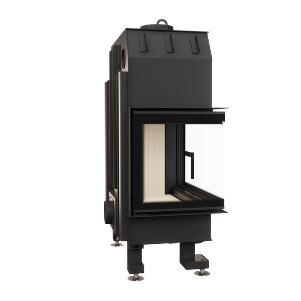 Fireplace insert SAVEN Energy 75x50x47L (15,1kW) ECO. Photo 3D
