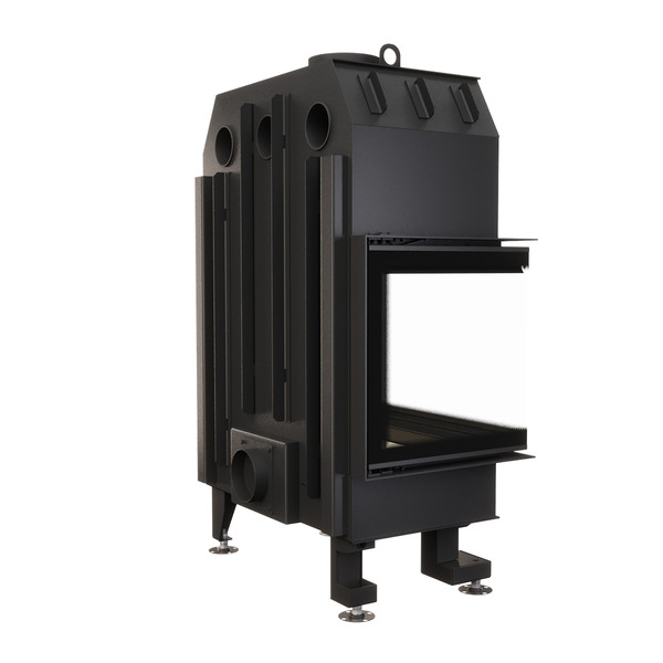 Fireplace insert SAVEN Energy 75x50x47L (15,1kW) ECO. Photo 3D