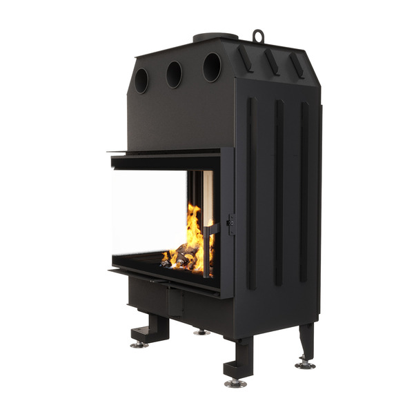Fireplace insert SAVEN Energy 75x50x47L (15,1kW) ECO. Photo 3D