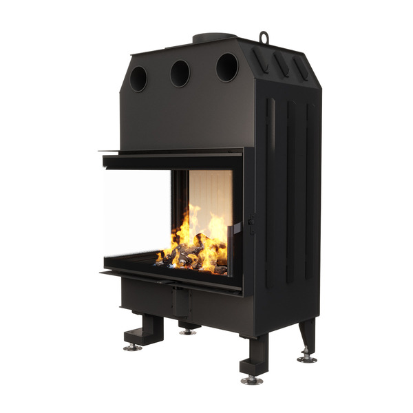 Fireplace insert SAVEN Energy 75x50x47L (15,1kW) ECO. Photo 3D
