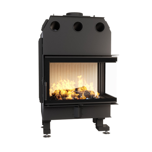 Fireplace insert SAVEN Energy 75x50x47R (15,1kW) ECO. Photo 3D