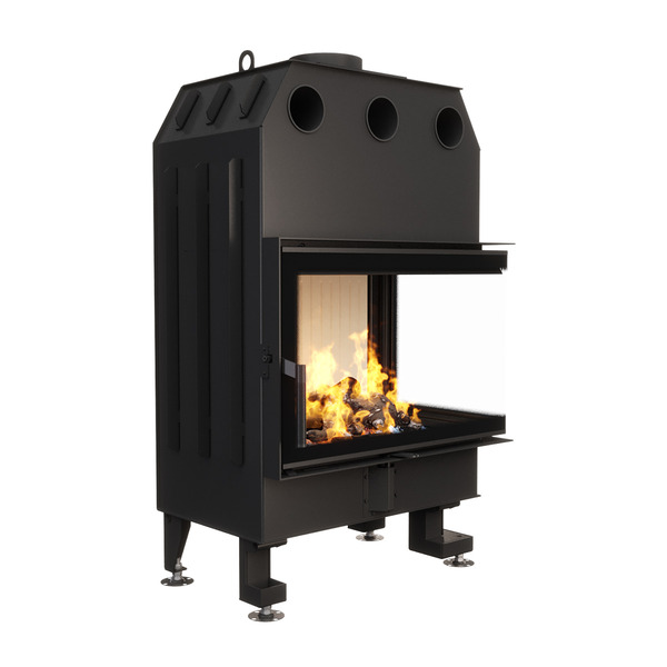 Fireplace insert SAVEN Energy 75x50x47R (15,1kW) ECO. Photo 3D