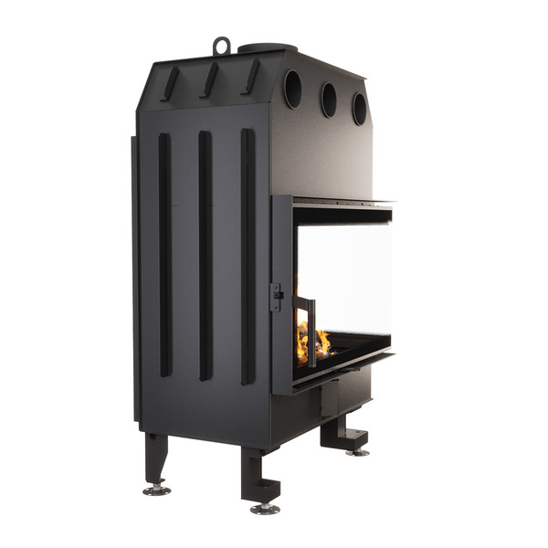 Fireplace insert SAVEN Energy 75x50x47R (15,1kW) ECO. Photo 3D