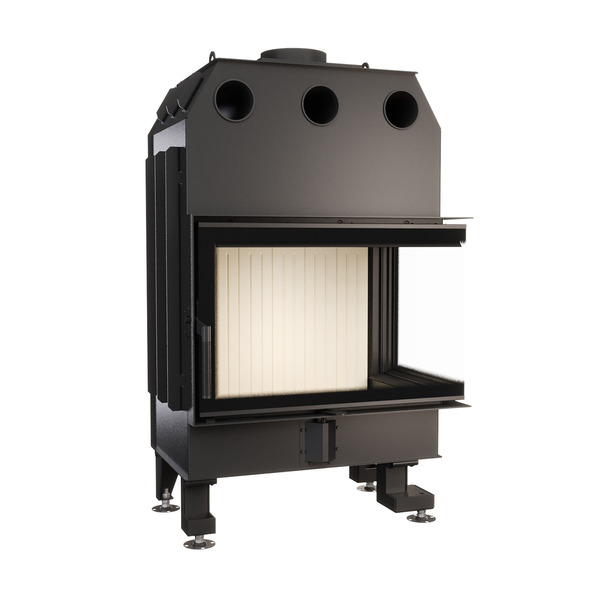 Fireplace insert SAVEN Energy 75x50x47R (15,1kW) ECO. Photo 3D