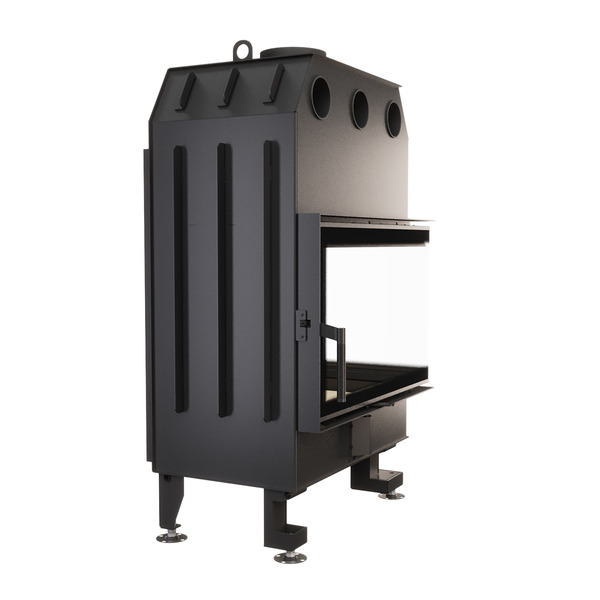 Fireplace insert SAVEN Energy 75x50x47R (15,1kW) ECO. Photo 3D
