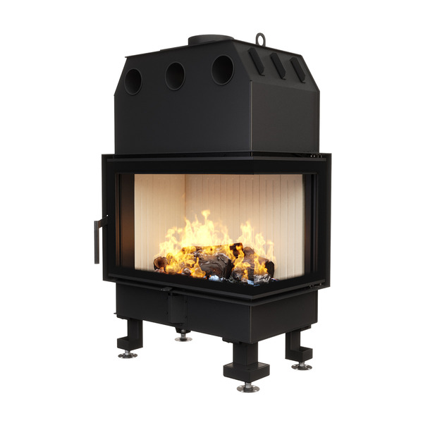 Fireplace insert SAVEN Energy 75x50x47R (15,1kW) ECO. Photo 3D