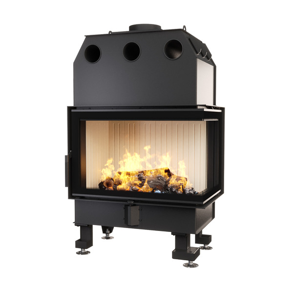 Fireplace insert SAVEN Energy 75x50x47R (15,1kW) ECO. Photo 3D
