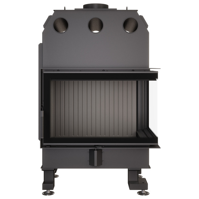 Fireplace insert SAVEN Energy 75x50x47R Black (15,1 kW) ECO. Photo 10