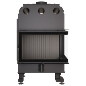 Fireplace insert SAVEN Energy 75x50x47R Black (15,1 kW) ECO. Photo 10