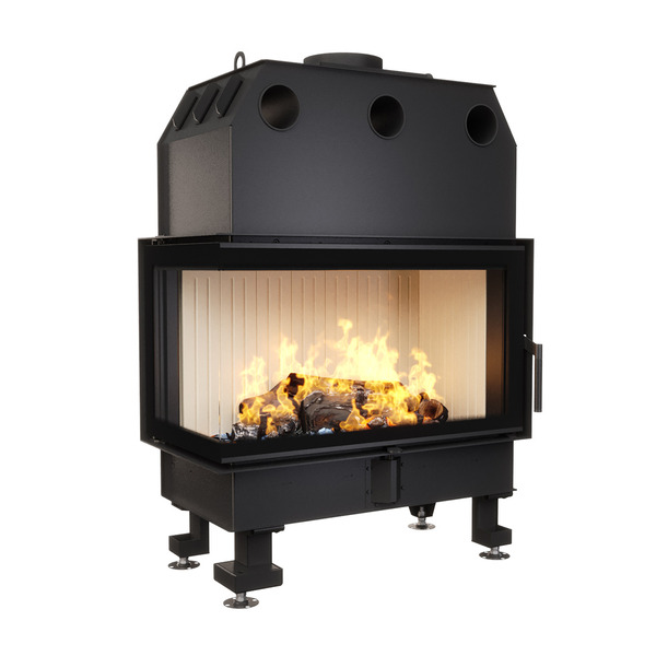 Fireplace insert SAVEN Energy 85x50x47L (17,0 kW) ECO. Photo 3D