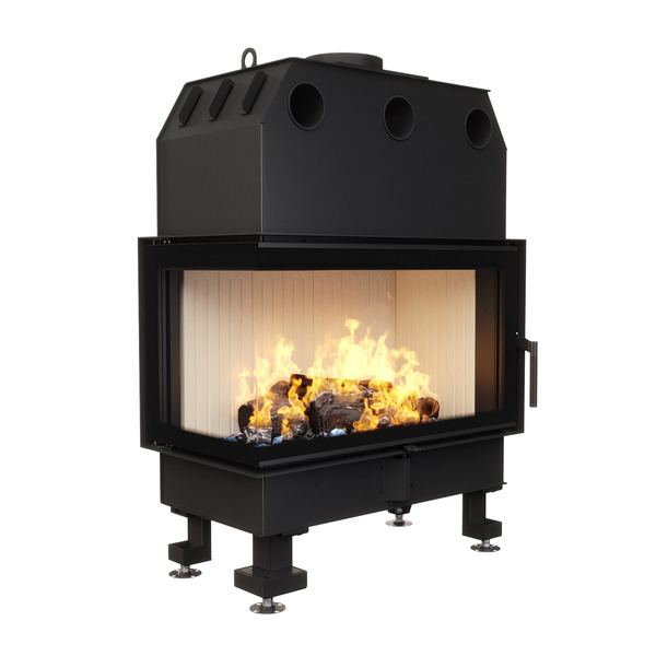 Fireplace insert SAVEN Energy 85x50x47L (17,0 kW) ECO. Photo 3D