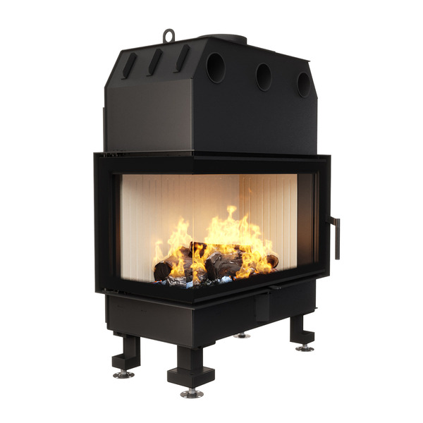 Fireplace insert SAVEN Energy 85x50x47L (17,0 kW) ECO. Photo 3D