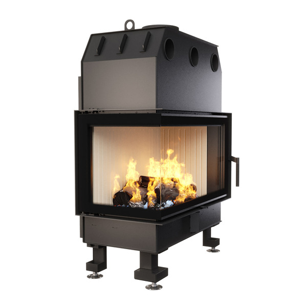 Fireplace insert SAVEN Energy 85x50x47L (17,0 kW) ECO. Photo 3D