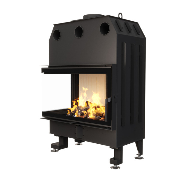 Fireplace insert SAVEN Energy 85x50x47L (17,0 kW) ECO. Photo 3D