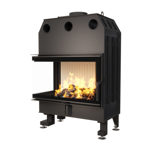 Fireplace insert SAVEN Energy 85x50x47L (17,0 kW) ECO. Photo 3D