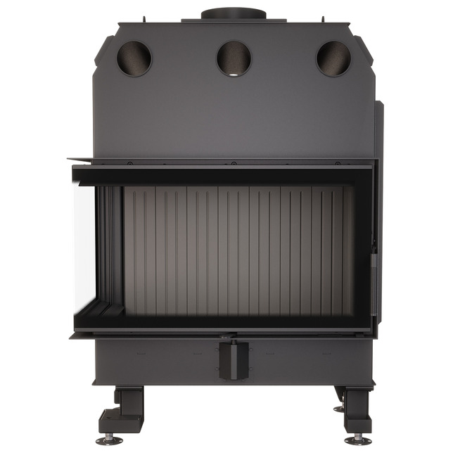 Fireplace insert SAVEN Energy 85x50x47L Black (17,0 kW) ECO. Photo 6
