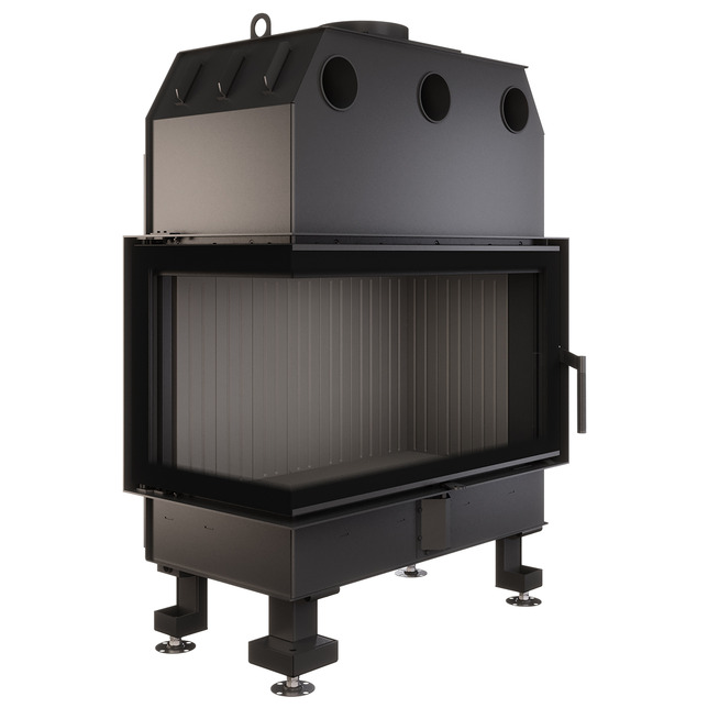Fireplace insert SAVEN Energy 85x50x47L Black (17,0 kW) ECO. Photo 7