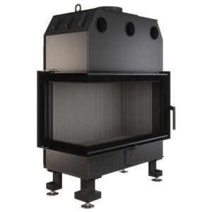 Fireplace insert SAVEN Energy 85x50x47L Black (17,0 kW) ECO. Photo 7