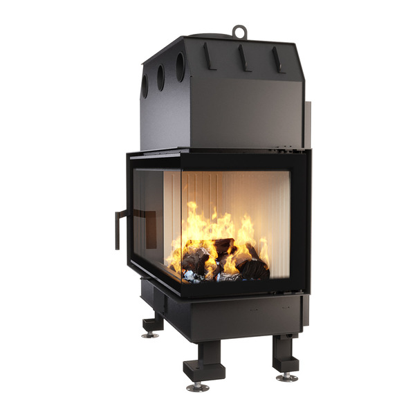 Fireplace insert SAVEN Energy 85x50x47R (17,0 kW) ECO. Photo 3D