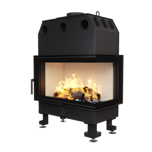 Fireplace insert SAVEN Energy 85x50x47R (17,0 kW) ECO. Photo 3D