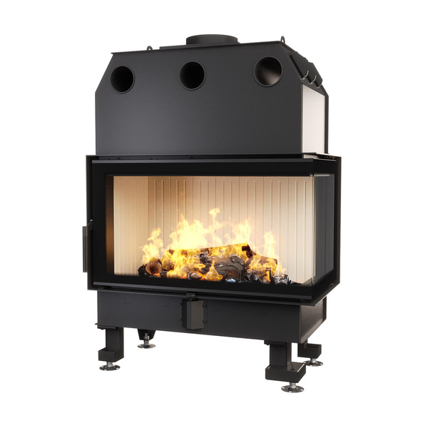Fireplace insert SAVEN Energy 85x50x47R (17,0 kW) ECO. Photo 3D