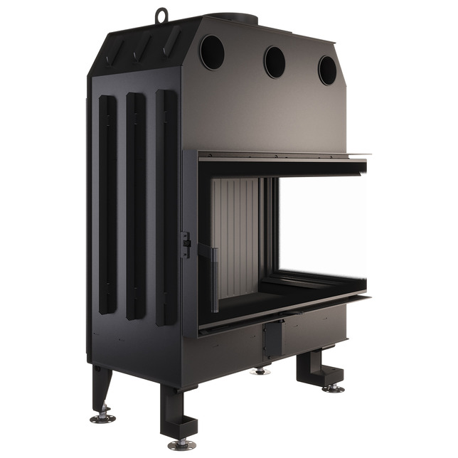 Fireplace insert SAVEN Energy 85x50x47R Black (17,0 kW) ECO. Photo 7