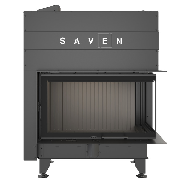 Fireplace insert SAVEN Energy Up 85x50x47R Black (17,0 kW) ECO. Photo 5
